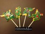 410sp TMNT Full Body Turtle Chocolate Candy Lollipop Mold
